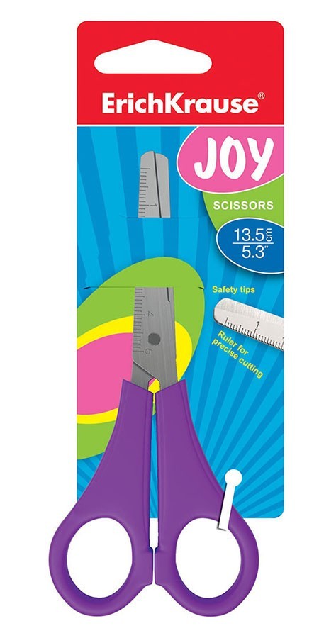 Foarfeca pentru lucru manual, 13,5 cm, otel inoxidabil, Erich Krause Joy - imagine 4